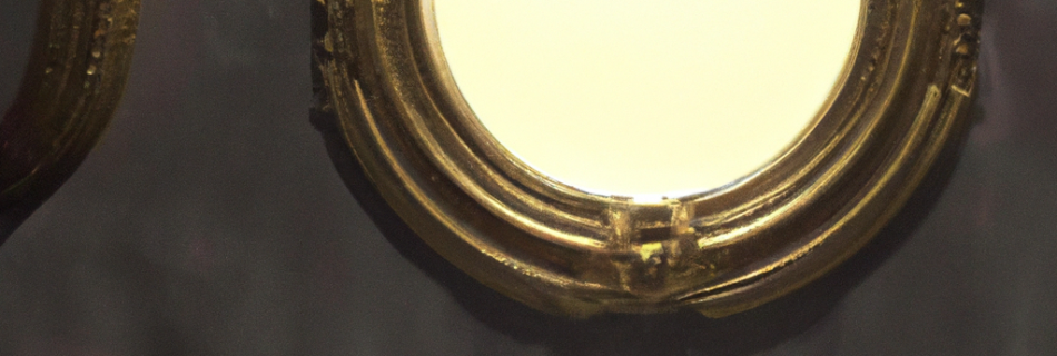 Miroir baroque salle de bain