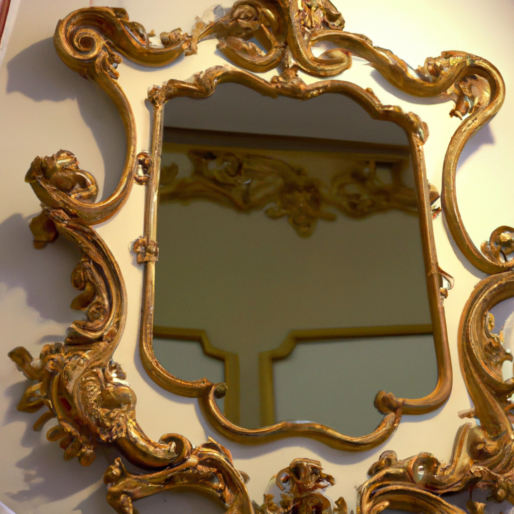 Miroir italien baroque