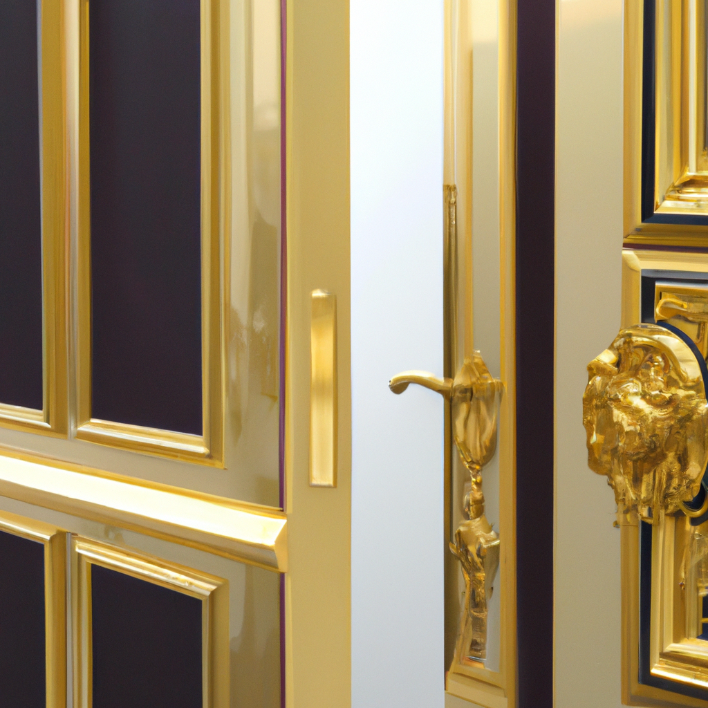 Miroir blanc style baroque