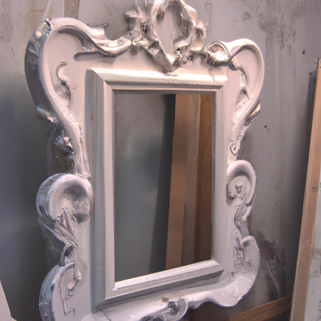 Miroir vintage baroque
