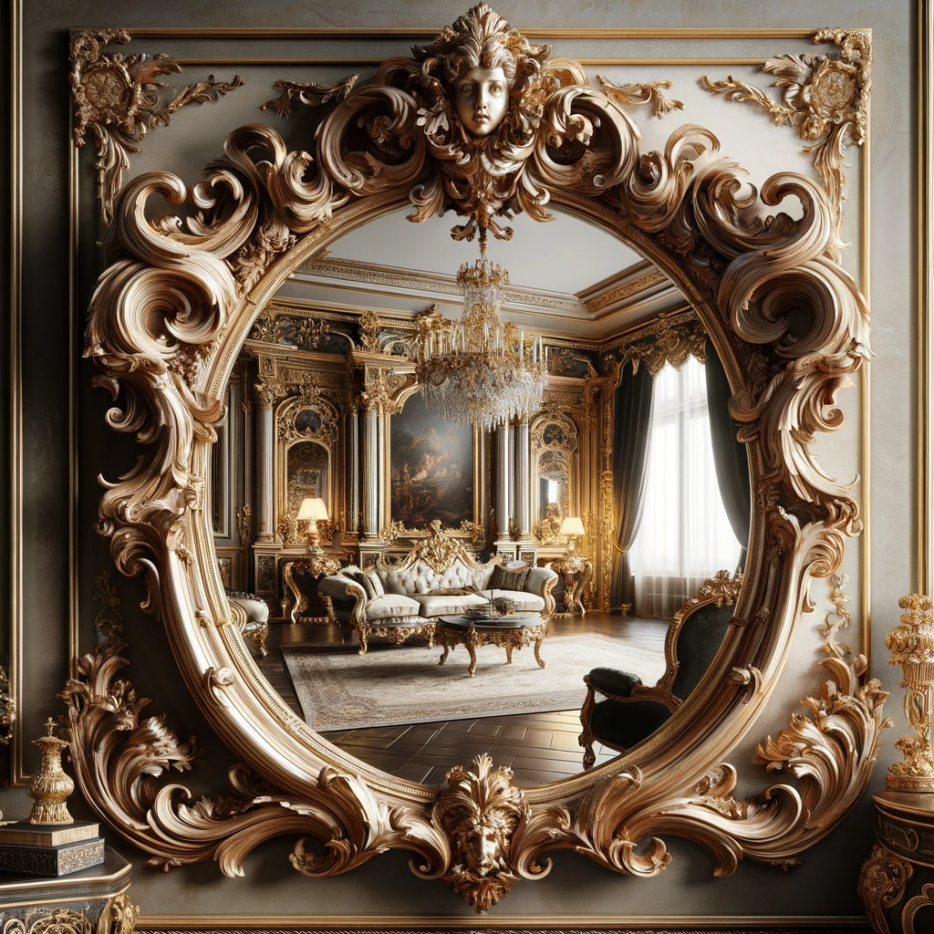 Miroir baroque