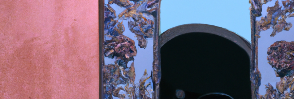 Miroir baroque vintage