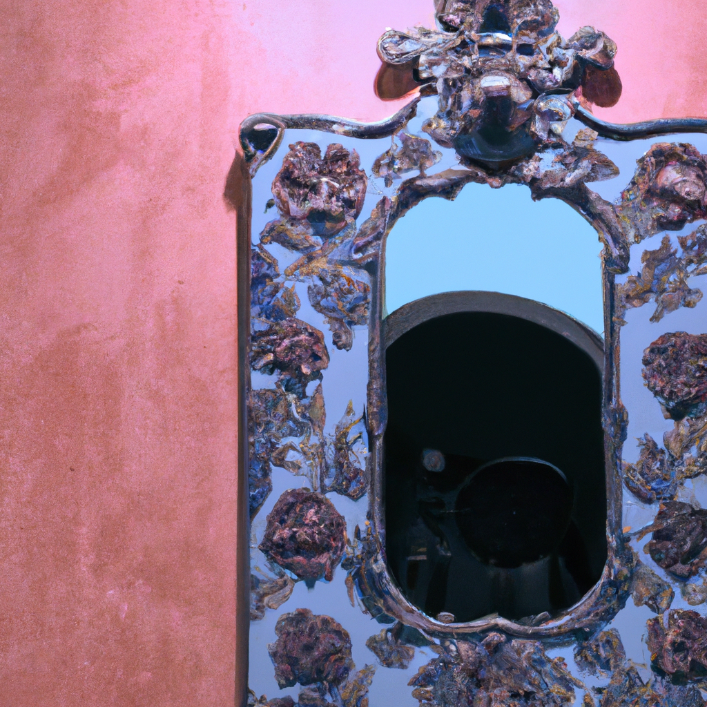 Miroir baroque vintage