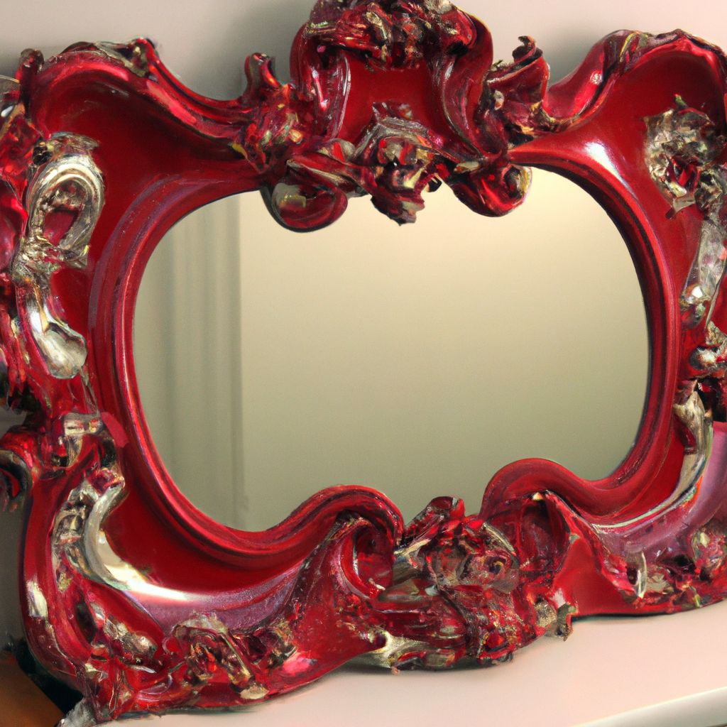 Miroir vintage baroque