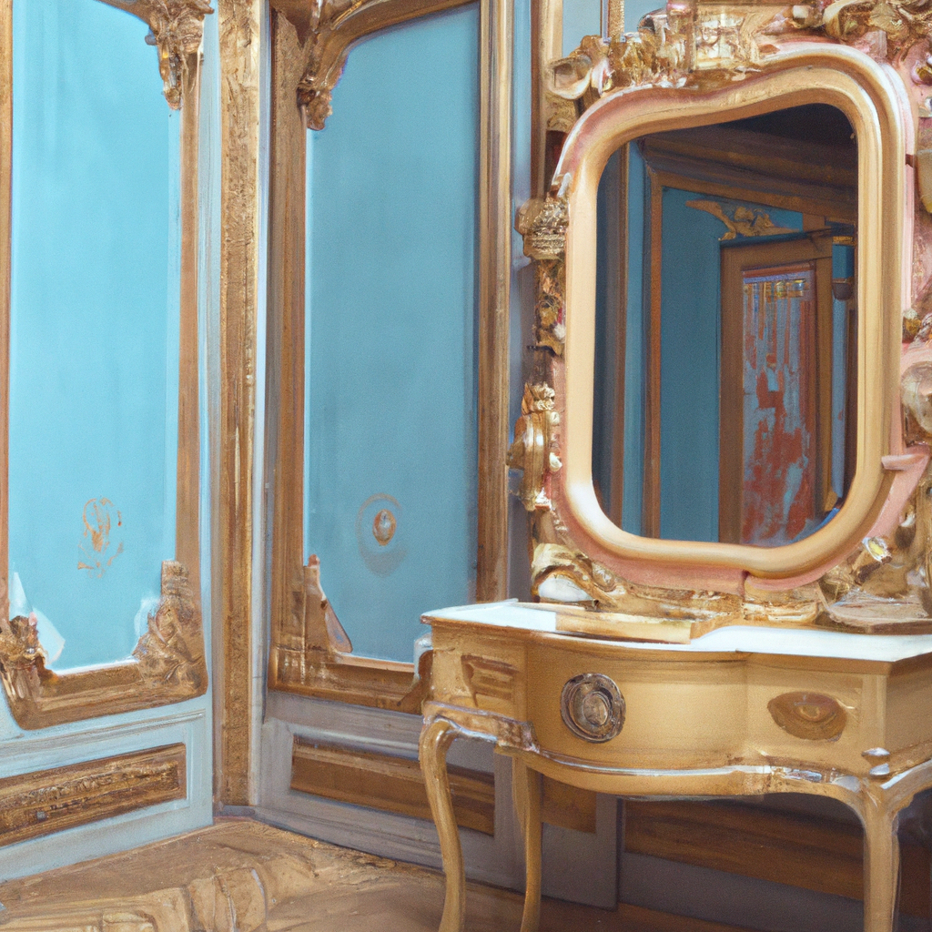 Quel intérieur avec un miroir baroque ?