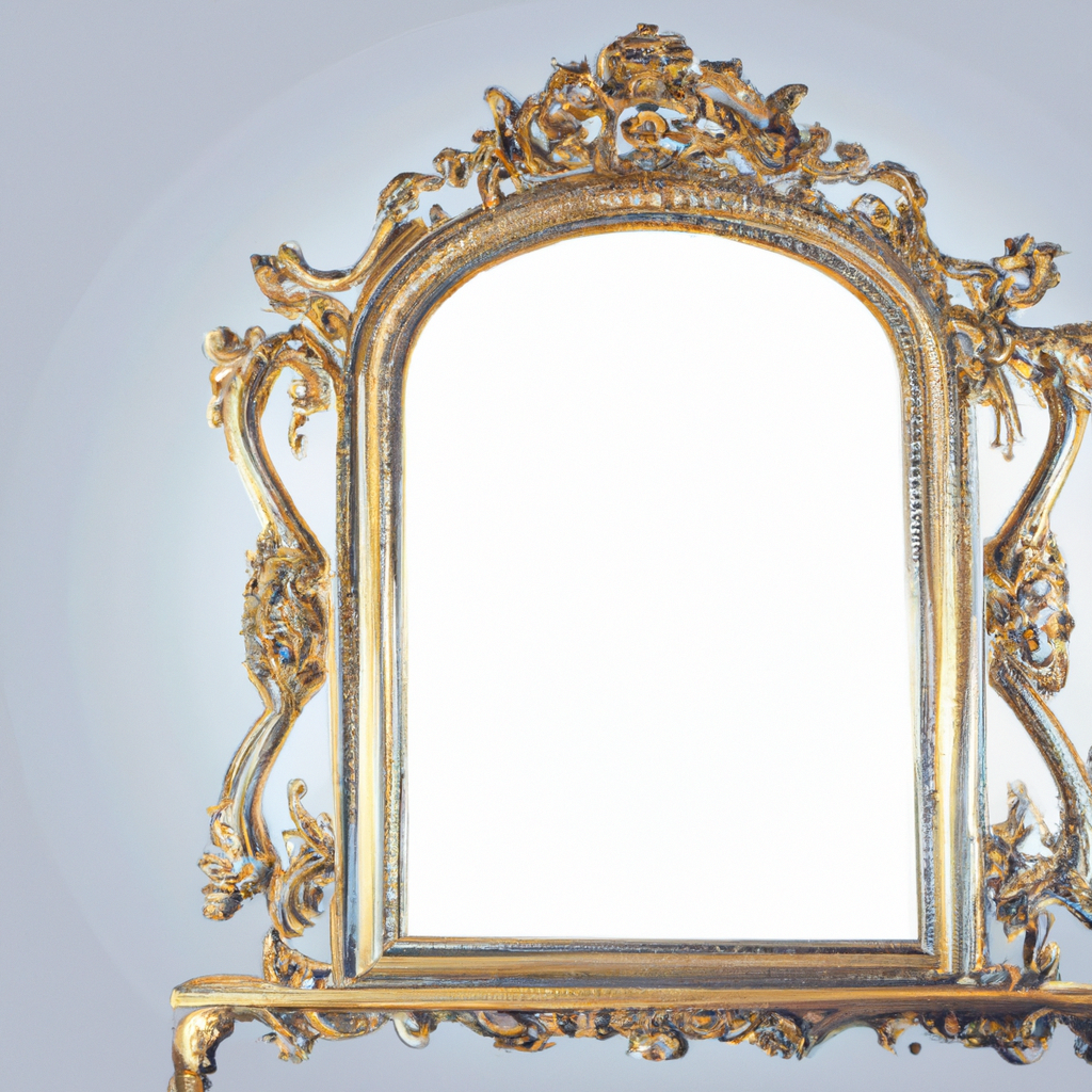 Miroir style baroque pas cher