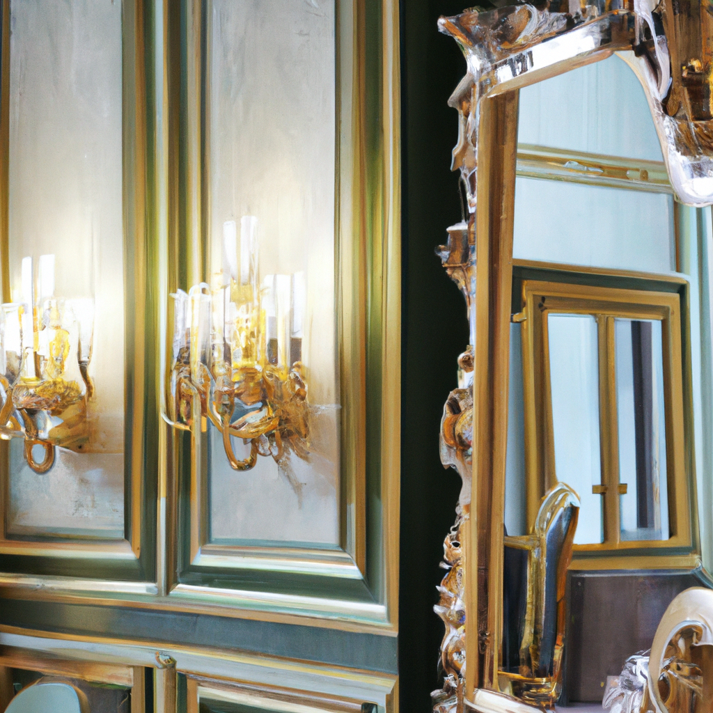 Grand miroir baroque Maison du Monde