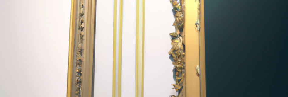 Grand miroir baroque pas cher