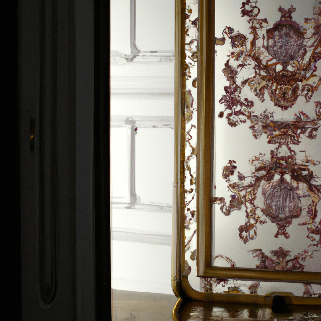 Quel intérieur avec un miroir baroque ?