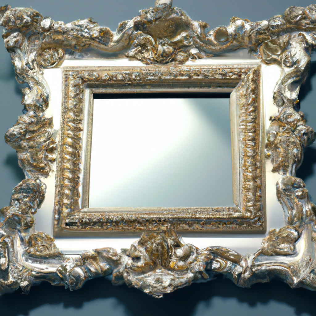 Miroir ancien baroque pas cher