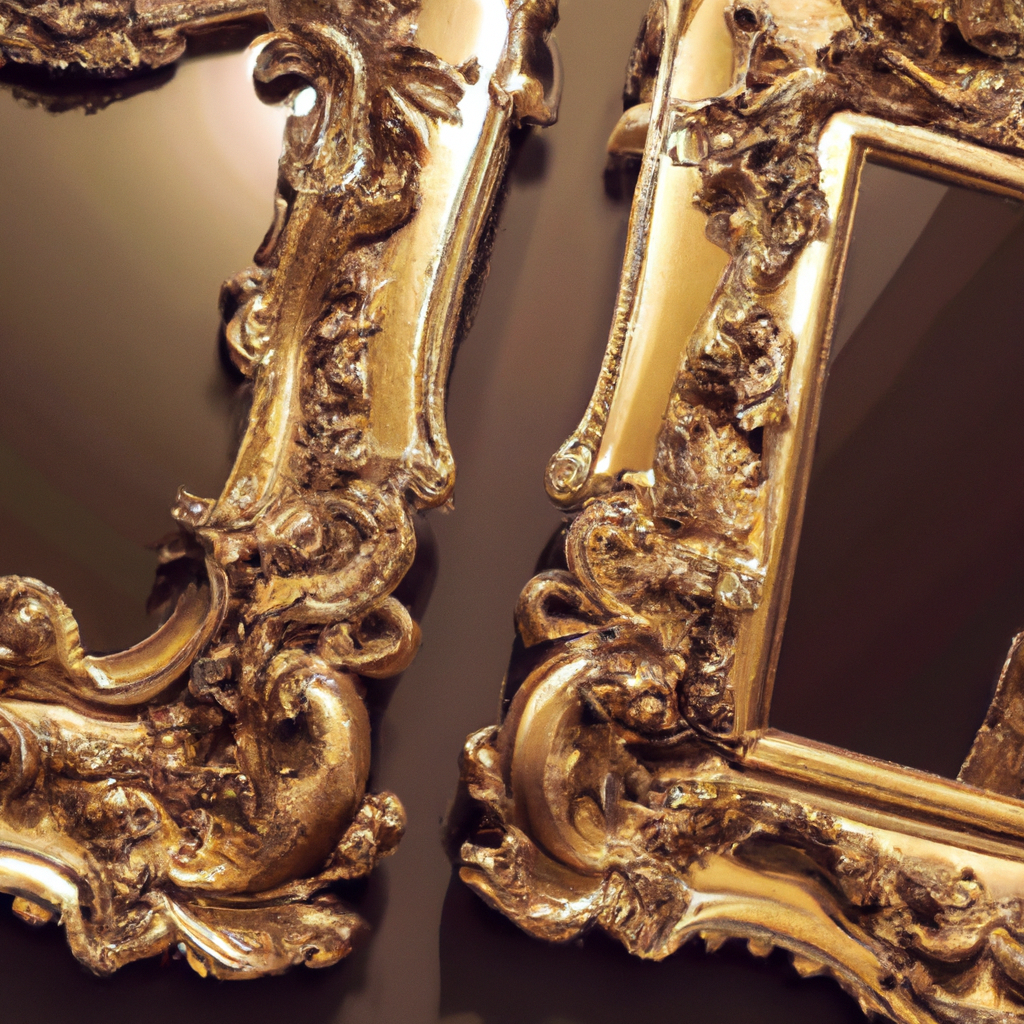 Miroir baroque 120x60