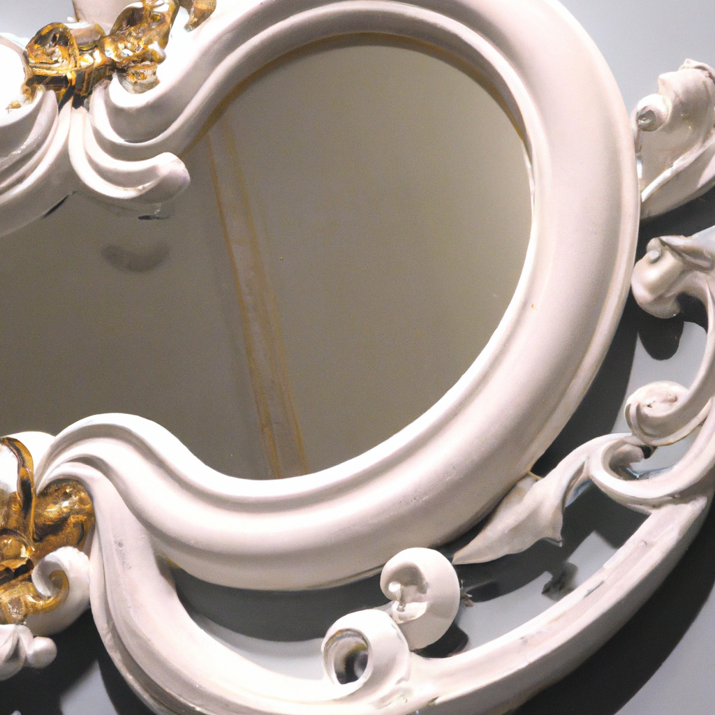Miroir ancien baroque regile