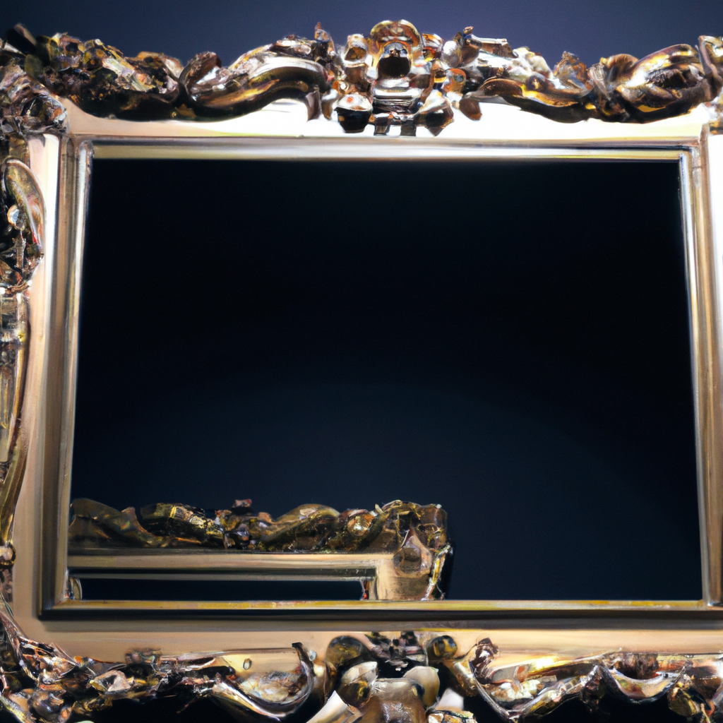 Miroir baroque 140 vm