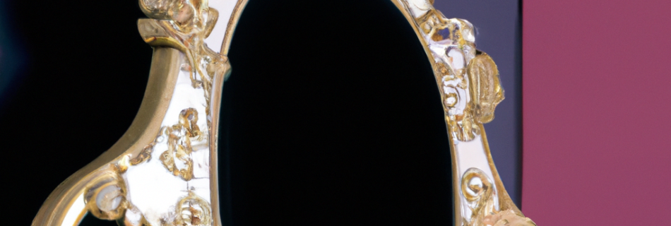 Miroir baroque agenteé