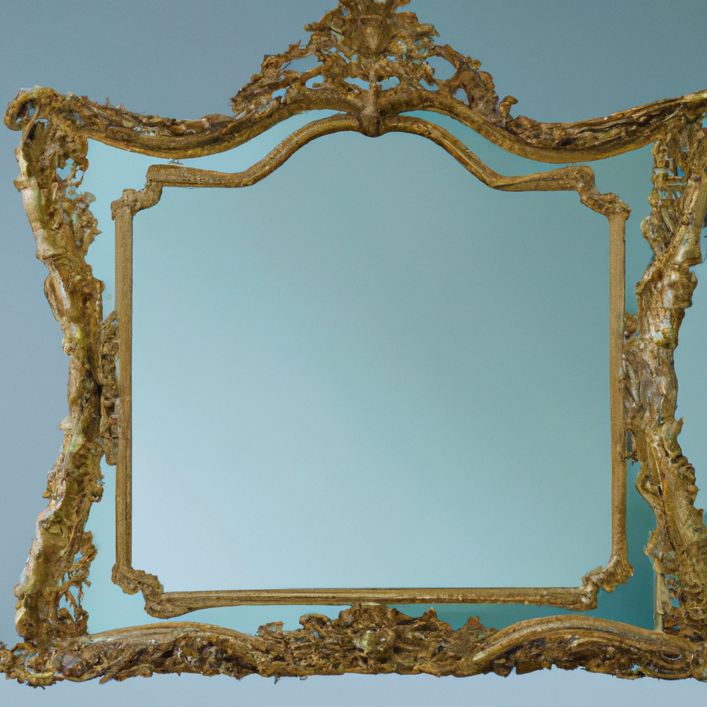 Miroir baroque 60cmx100cm