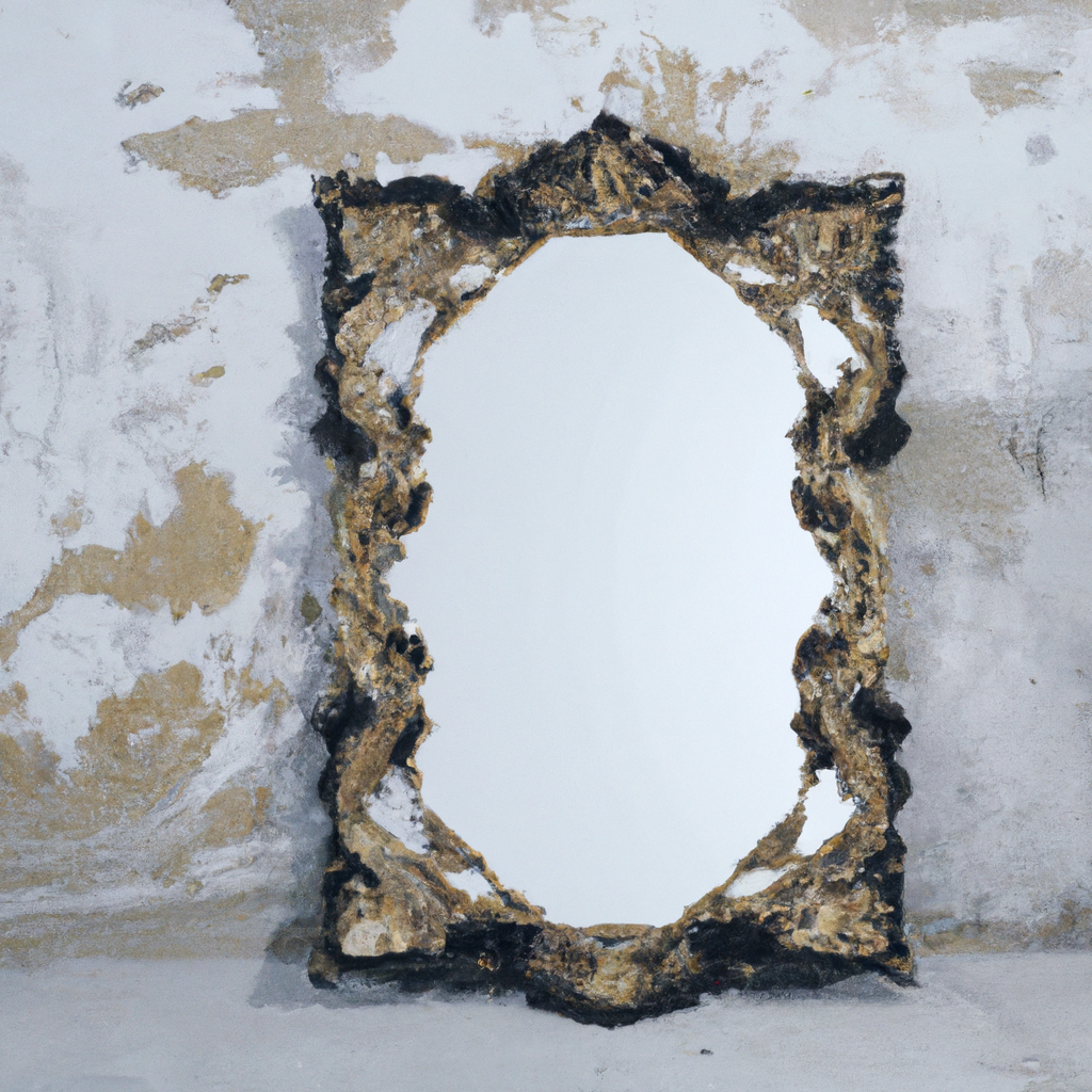 Miroir baroque 140 cm
