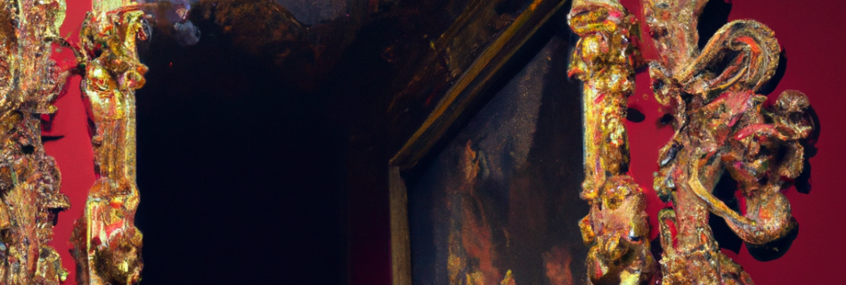 Miroir baroque amadeus