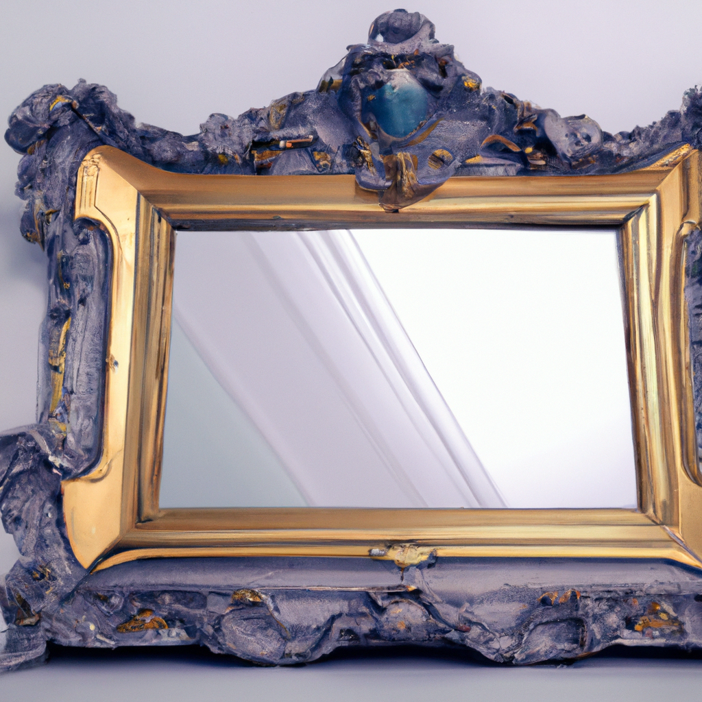 Miroir baroque 60cmx100cm